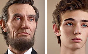 We Wanted To Know How These US Presidents Looked As Children, So We Used A.I. To Find Out (19 Pics)