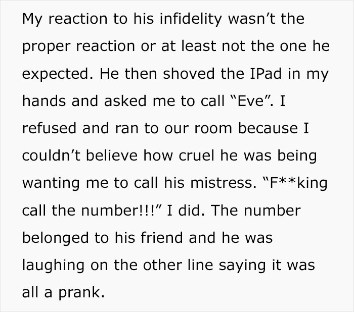 “I Didn’t React The Right Way To My Husband’s Cheating Prank And Now Our Marriage Is Not The Same” “I Didn’t React The Right Way To My Husband’s Cheating Prank And Now Our Marriage Is Not The Same”