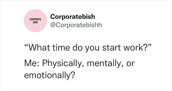 It Varies…
.
#corporatelife #corporatememes #bish #corporatebish #memesdaily #officememes #workmemes #worklife #memes #corporatemillennial #workjokes #officejokes #workhumor #workfromhomememes #workplacememes #corporatehumor #officelife #millennial #millennialmemes #millennials #workplacememes