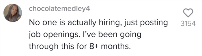 "It’s All A Scam": Woman Applies To 76 Jobs In 8 Weeks And Receives Zero Responses, Starts A Debate Online "It’s All A Scam": Woman Applies To 76 Jobs In 8 Weeks And Receives Zero Responses, Starts A Debate Online