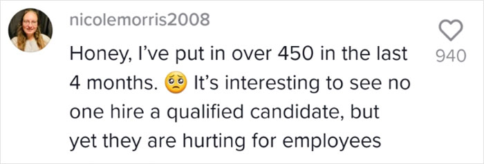 "It’s All A Scam": Woman Applies To 76 Jobs In 8 Weeks And Receives Zero Responses, Starts A Debate Online "It’s All A Scam": Woman Applies To 76 Jobs In 8 Weeks And Receives Zero Responses, Starts A Debate Online