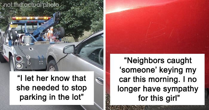 Ex-Neighbor Keeps Parking Car In This Woman’s Spot, Gets Her Car Towed ...