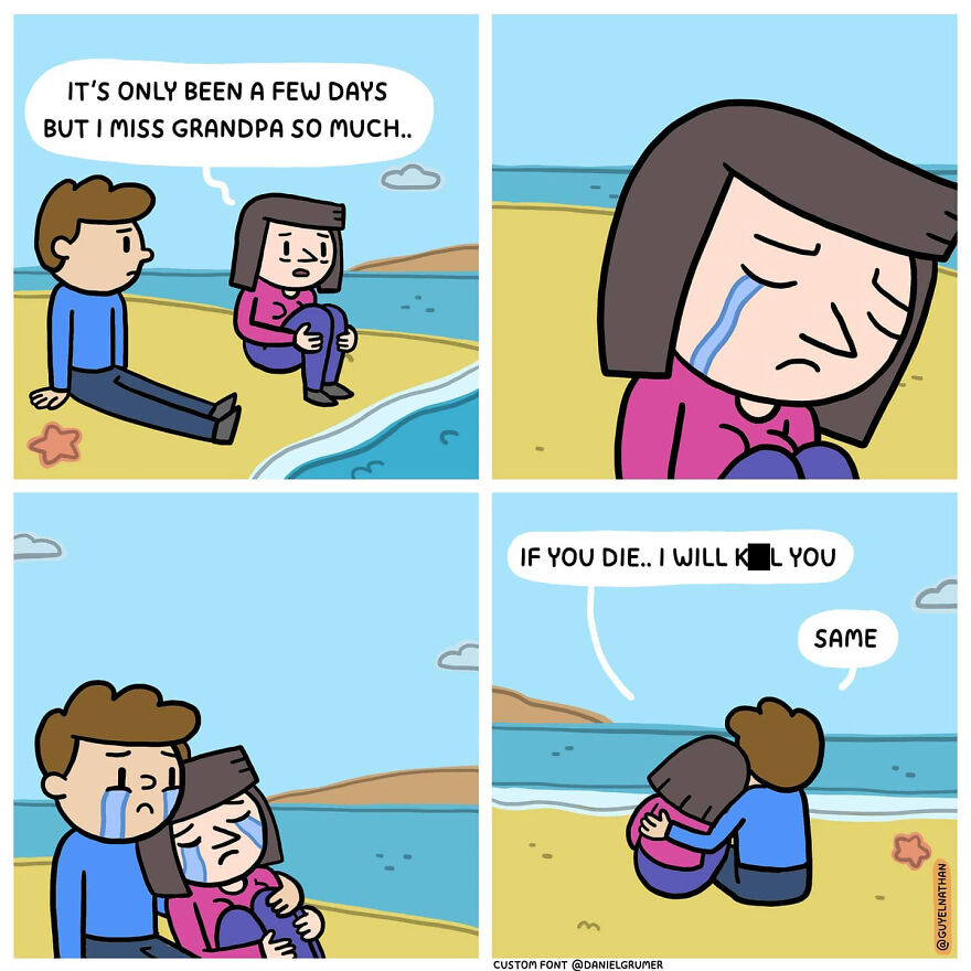Artist Makes Hilarious Couples Comics
guaranteed A Beautiful Smile On Your Face