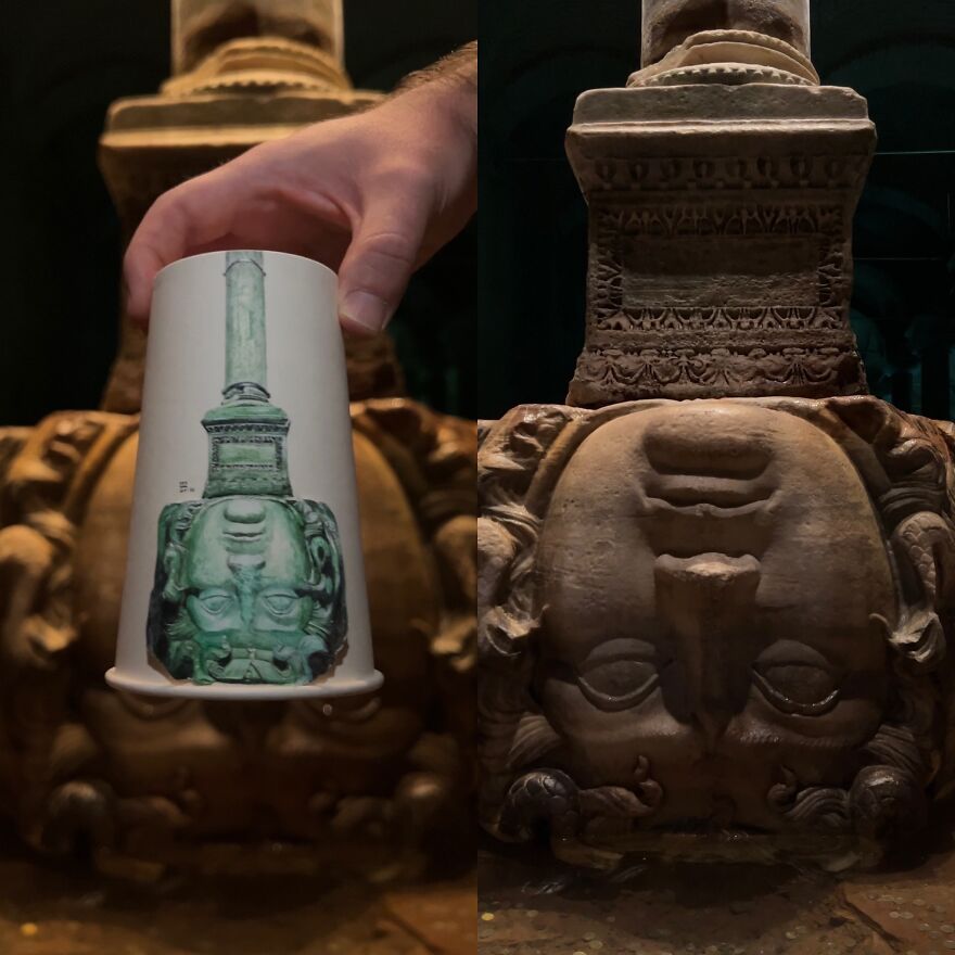 Basilica Cistern Medusa Head