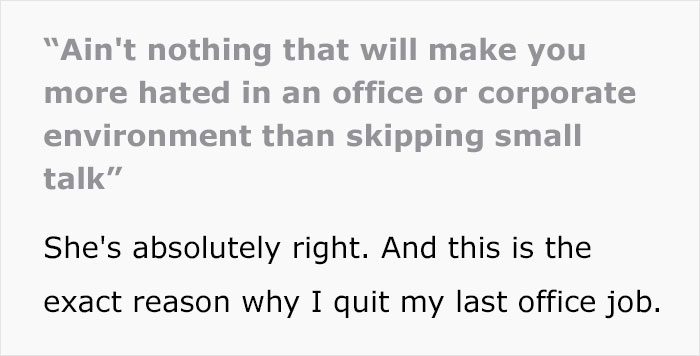 Company Threatens To Fire Employee If She Continues To Ignore Team Gatherings After Work, Sparks Debate On Work Culture Company Threatens To Fire Employee If She Continues To Ignore Team Gatherings After Work, Sparks Debate On Work Culture