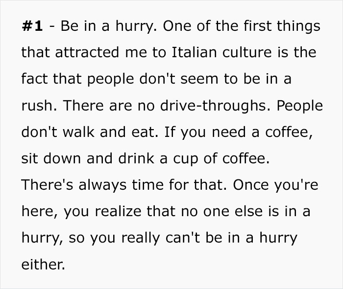 American Woman Reveals What 5 Things She Misses The Most About The US After Moving To Italy And What Things She'll Never Do Again American Woman Reveals What 5 Things She Misses The Most About The US After Moving To Italy And What Things She'll Never Do Again