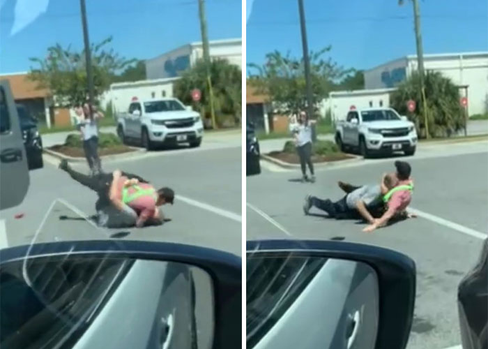 Heroic Chick-Fil-A Worker Tackles Man Attempting To Carjack Woman’s Car With Baby Inside