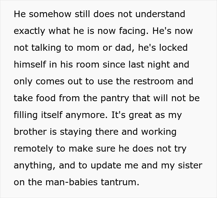People Are Loving How This Leech Son Finally Got What He Deserved After Living Off Of His Parents' Income For 31 Years People Are Loving How This Leech Son Finally Got What He Deserved After Living Off Of His Parents' Income For 31 Years