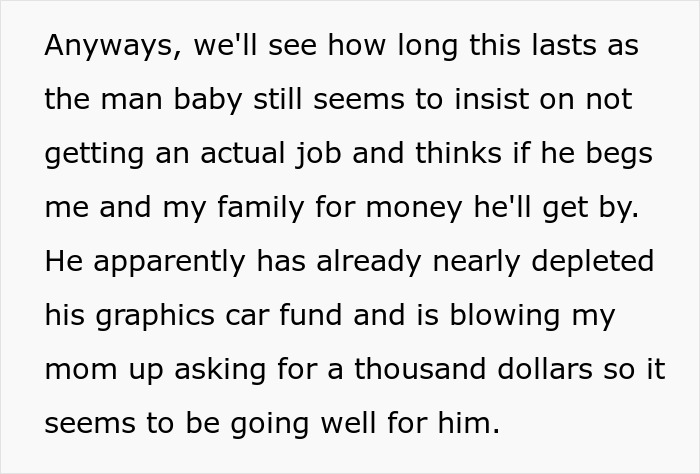 People Are Loving How This Leech Son Finally Got What He Deserved After Living Off Of His Parents' Income For 31 Years People Are Loving How This Leech Son Finally Got What He Deserved After Living Off Of His Parents' Income For 31 Years