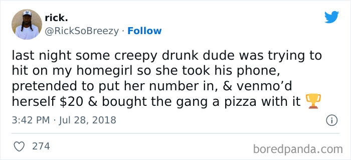 Pizza Sponsored By This Drunk Creep
