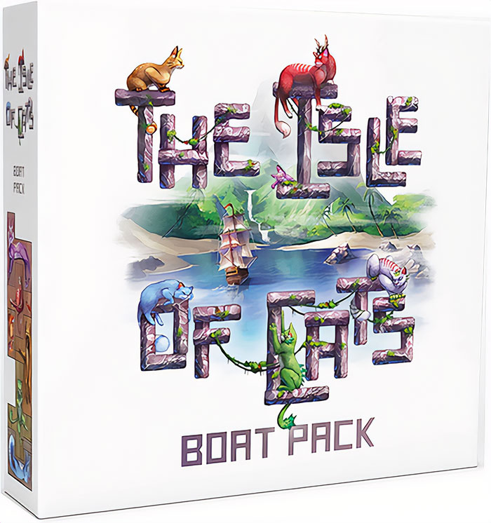 The Isle of Cats board game box featuring colorful animals and a boat, representing a top strategy board game choice.