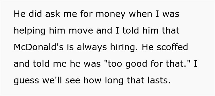 People Are Loving How This Leech Son Finally Got What He Deserved After Living Off Of His Parents' Income For 31 Years People Are Loving How This Leech Son Finally Got What He Deserved After Living Off Of His Parents' Income For 31 Years