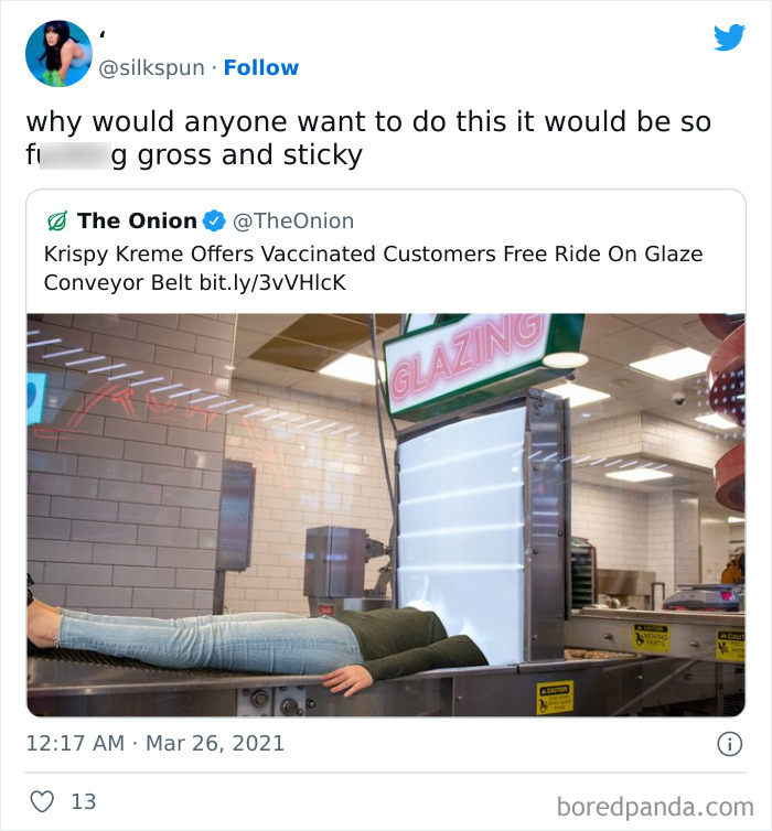 Krispy Kreme Human Glazing