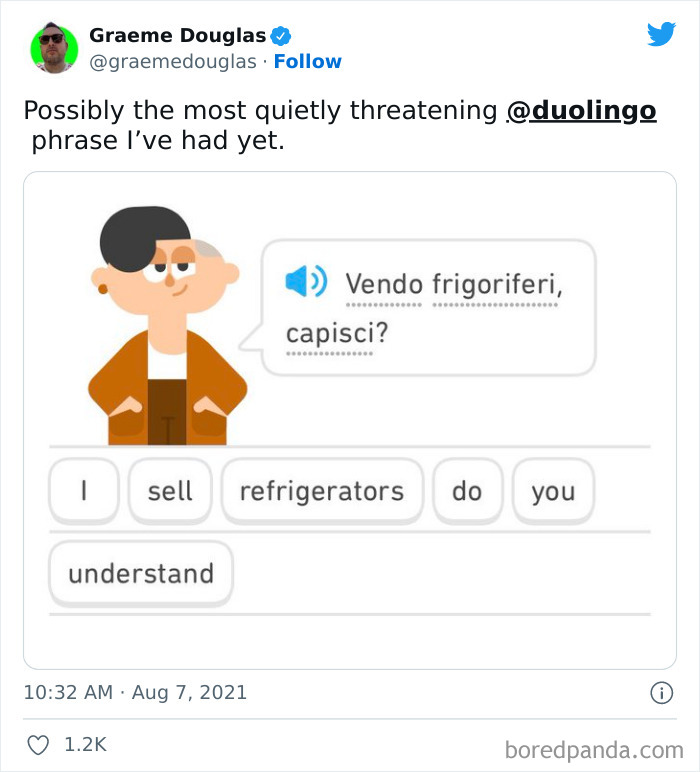 Funny Duolingo Sentences