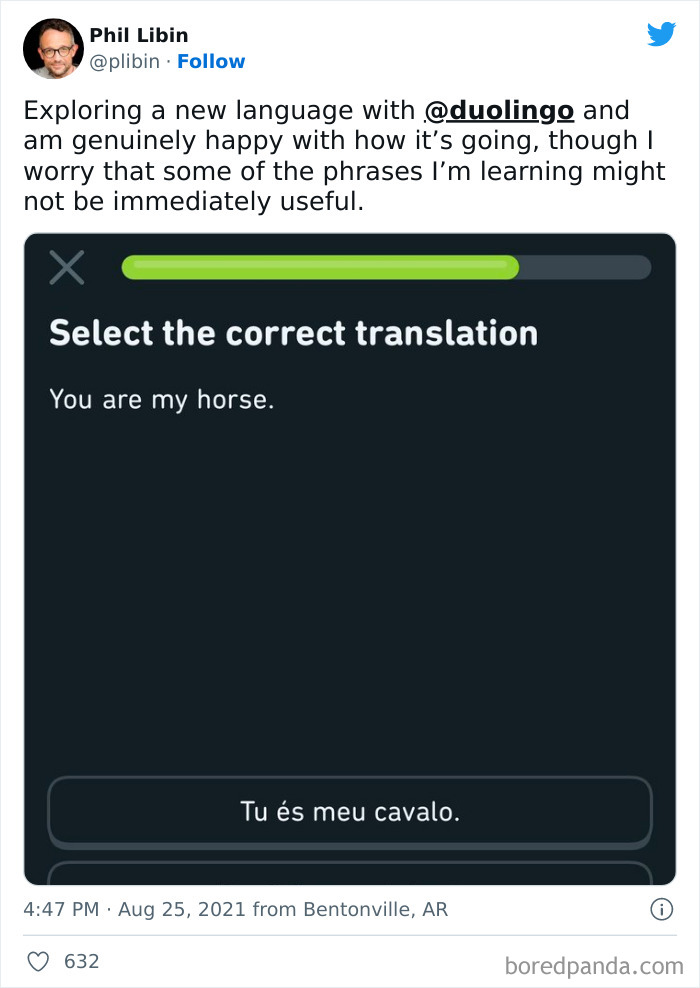 Funny Duolingo Sentences