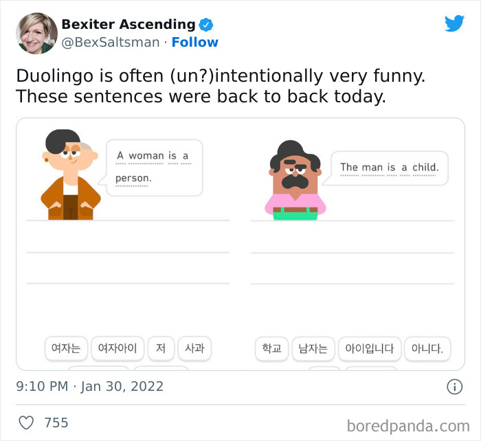 Funny Duolingo Sentences