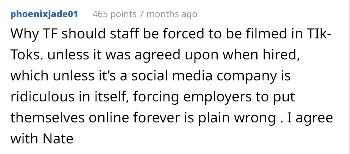 “I Don’t Make Enough Money For This”: Worker Gets Suspended For Refusing To Take Part In A "Mandatory" TikTok Challenge, Quits “I Don’t Make Enough Money For This”: Worker Gets Suspended For Refusing To Take Part In A "Mandatory" TikTok Challenge, Quits