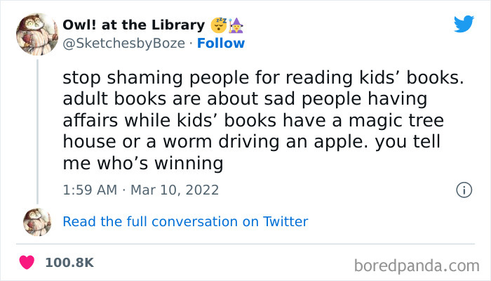 Adult Books vs. Kids' Books