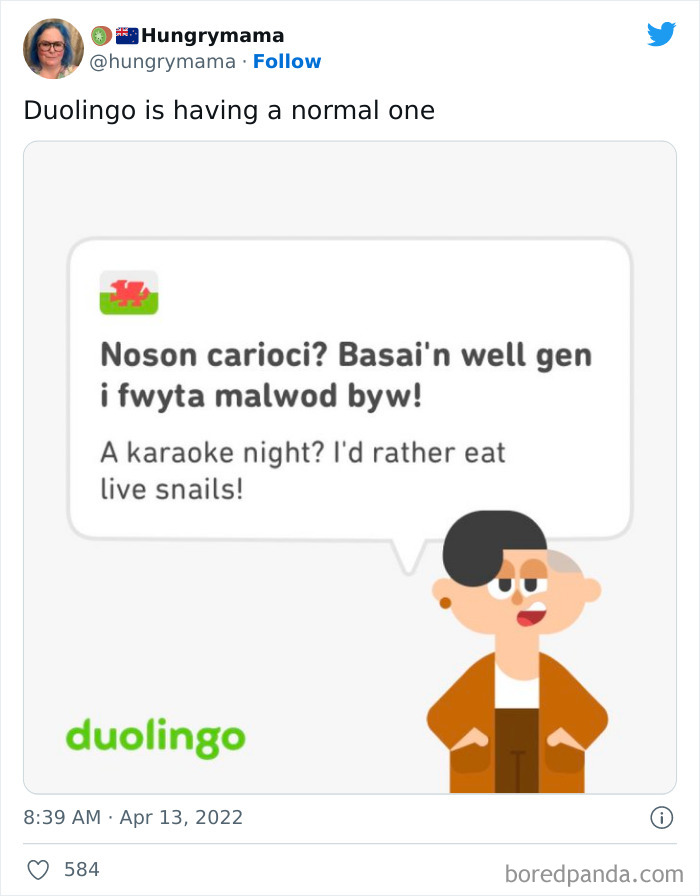 Funny Duolingo Sentences