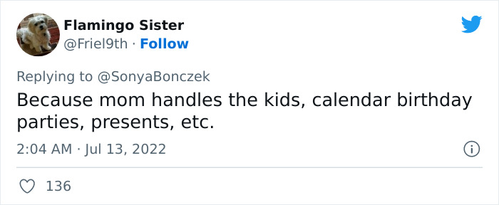 Tweet Showing How Moms Are Still Considered To Be The Default Parent Went Viral With 283k Likes Tweet Showing How Moms Are Still Considered To Be The Default Parent Went Viral With 283k Likes