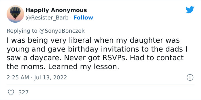 Tweet Showing How Moms Are Still Considered To Be The Default Parent Went Viral With 283k Likes Tweet Showing How Moms Are Still Considered To Be The Default Parent Went Viral With 283k Likes