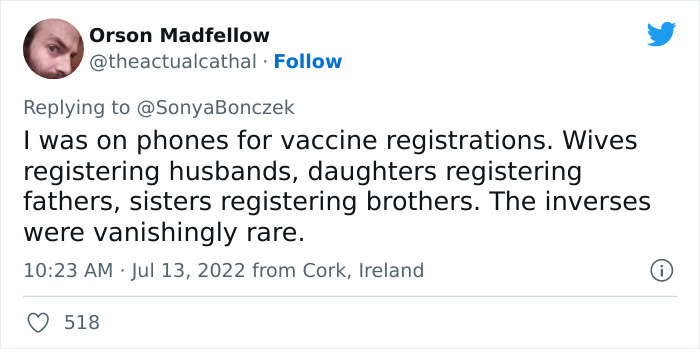 Tweet Showing How Moms Are Still Considered To Be The Default Parent Went Viral With 283k Likes Tweet Showing How Moms Are Still Considered To Be The Default Parent Went Viral With 283k Likes