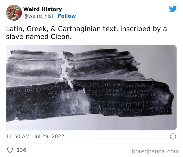 Weird History Tweets