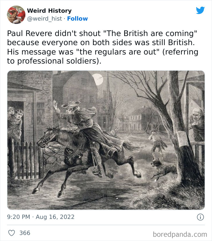 Weird History Tweets