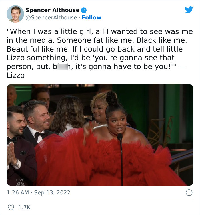 Lizzo's Emmys Speech 