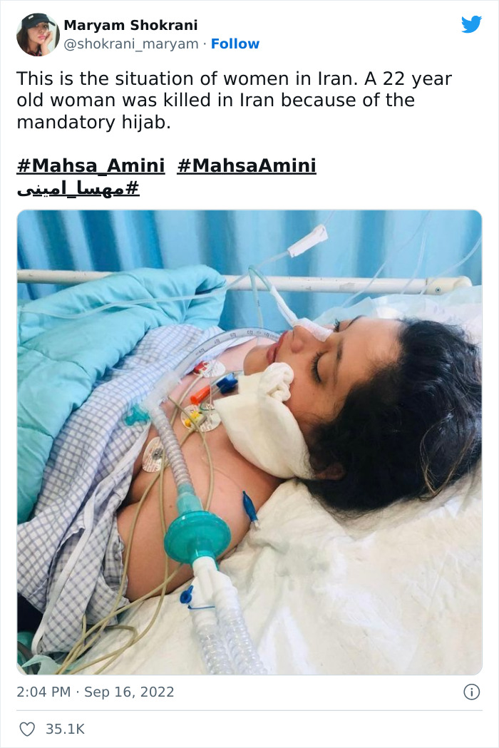 Women Burn Hijabs, Cut Their Hair As Protests Spread In Iran After The Death Of Mahsa Amini Women Burn Hijabs, Cut Their Hair As Protests Spread In Iran After The Death Of Mahsa Amini