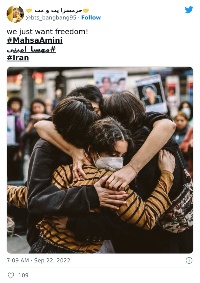 Women Burn Hijabs, Cut Their Hair As Protests Spread In Iran After The Death Of Mahsa Amini Women Burn Hijabs, Cut Their Hair As Protests Spread In Iran After The Death Of Mahsa Amini