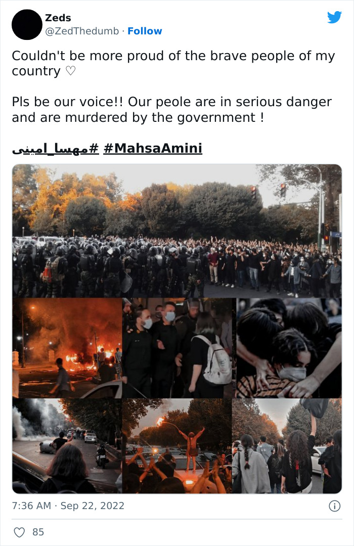 Women Burn Hijabs, Cut Their Hair As Protests Spread In Iran After The Death Of Mahsa Amini Women Burn Hijabs, Cut Their Hair As Protests Spread In Iran After The Death Of Mahsa Amini