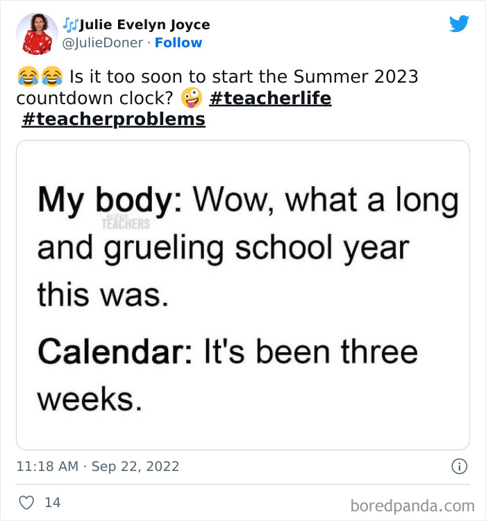 Teachers Tweeted Their Feeling