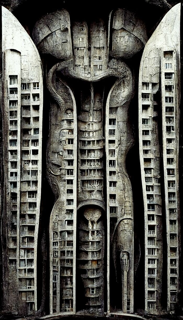 With The Help Of Neural Network, Artist Creates Buildings In Various Styles