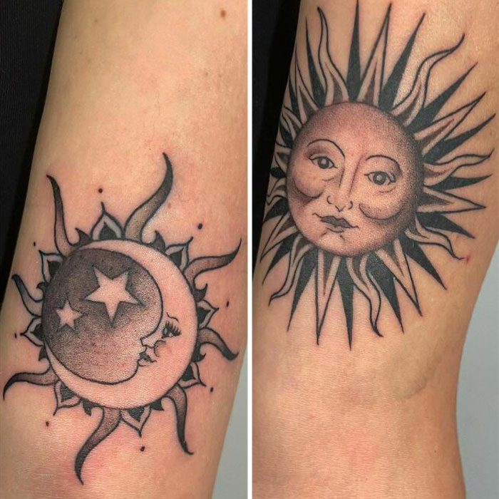 Sun And Moon For The Lovely Siblings
