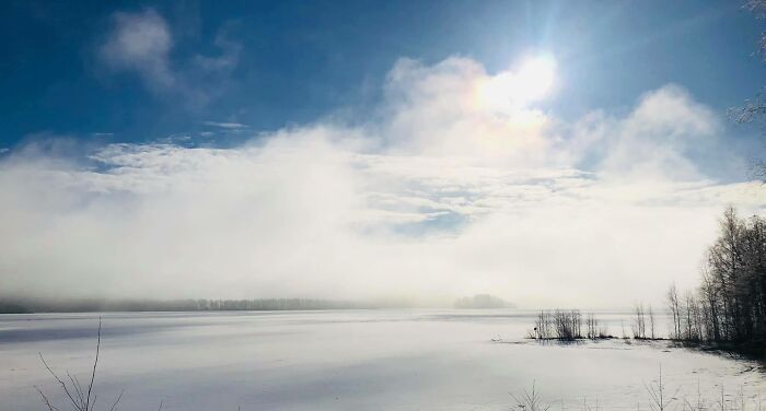 March 2021 Central Finland Morning Fog
