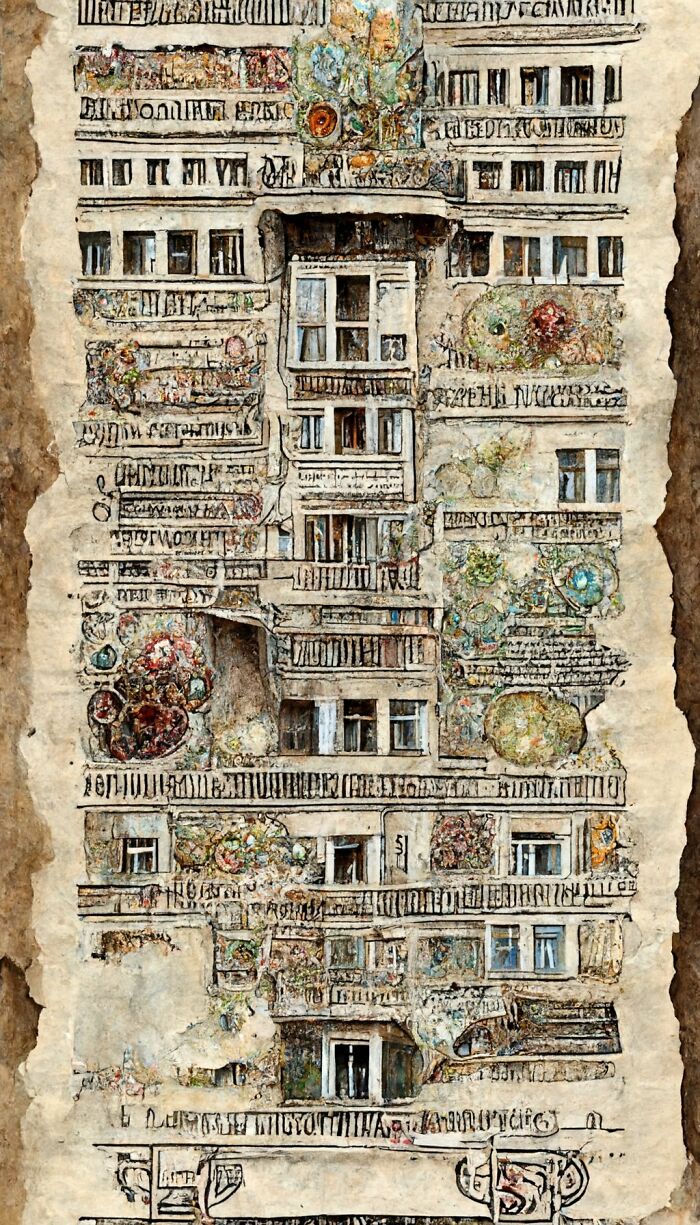 With The Help Of Neural Network, Artist Creates Buildings In Various Styles