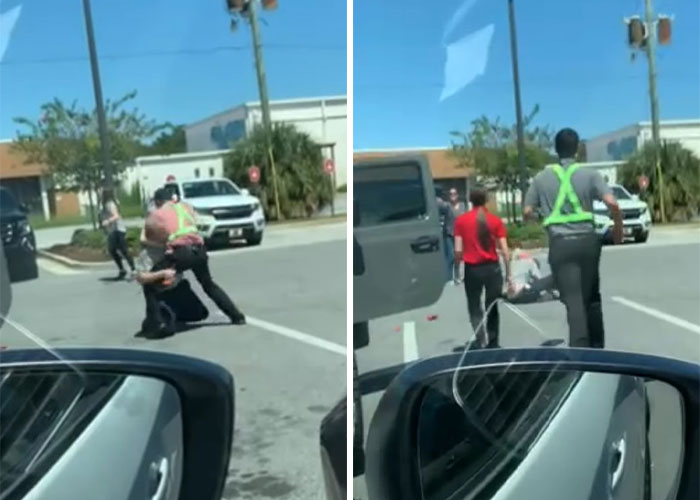 Heroic Chick-Fil-A Worker Tackles Man Attempting To Carjack Woman’s Car With Baby Inside Heroic Chick-Fil-A Worker Tackles Man Attempting To Carjack Woman’s Car With Baby Inside