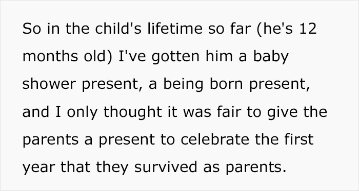 Woman Gifts Parents A Bottle Of Champagne For Their One-Year-Old’s Birthday, Goes Viral Woman Gifts Parents A Bottle Of Champagne For Their One-Year-Old’s Birthday, Goes Viral