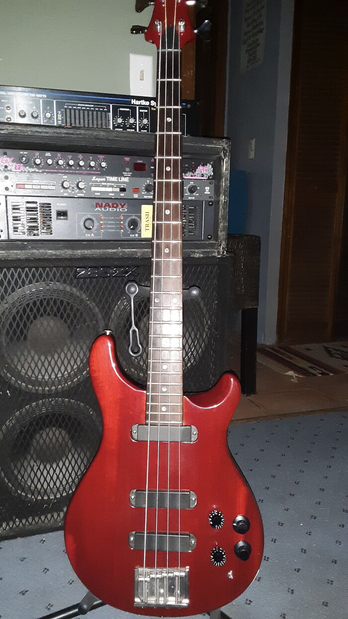 My 1988 Paul Reed Smith Bass I Bought New 32 Yrs. Ago And Have Have Played In Multiple Bands (From Alternative To Death-Metal To Jazz And More) And Studio Work With On Many Occasions