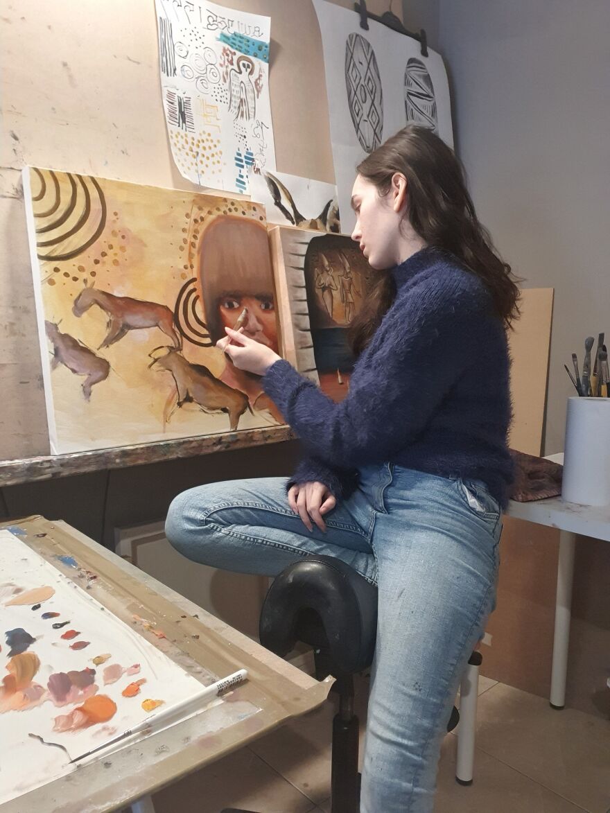 A 16-Year-Old Artist Jordana Moon Wants Us To Question Our Relationship With Nature, Culture, And History A 16-Year-Old Artist Jordana Moon Wants Us To Question Our Relationship With Nature, Culture, And History