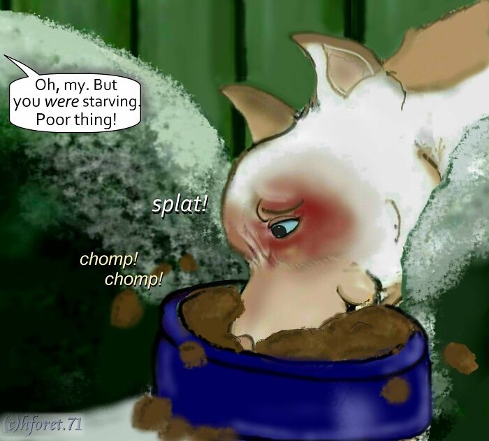 My Animal Comic Introducing A Pitbull Character Named “King”, Part 2 (8 Pics)