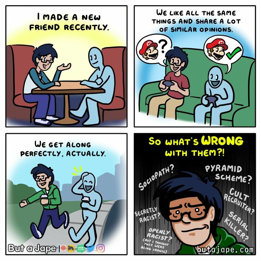 49 New Fun Comics From This Artist With Ridiculous Situations