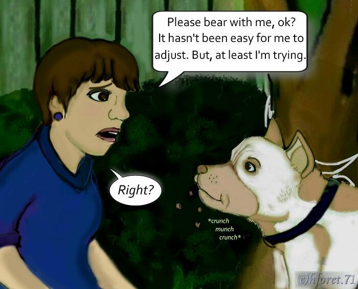 My Animal Comic Introducing A Pitbull Character Named “King”, Part 4 (12 Pics) My Animal Comic Introducing A Pitbull Character Named “King”, Part 4 (12 Pics)