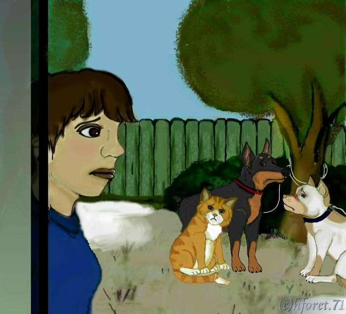 My Animal Comic Introducing A Pitbull Character Named “King”, Part 4 (12 Pics) My Animal Comic Introducing A Pitbull Character Named “King”, Part 4 (12 Pics)