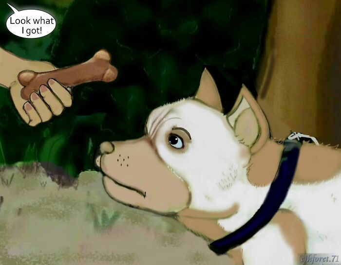 My Animal Comic Introducing A Pitbull Character Named “King”, Part 4 (12 Pics)