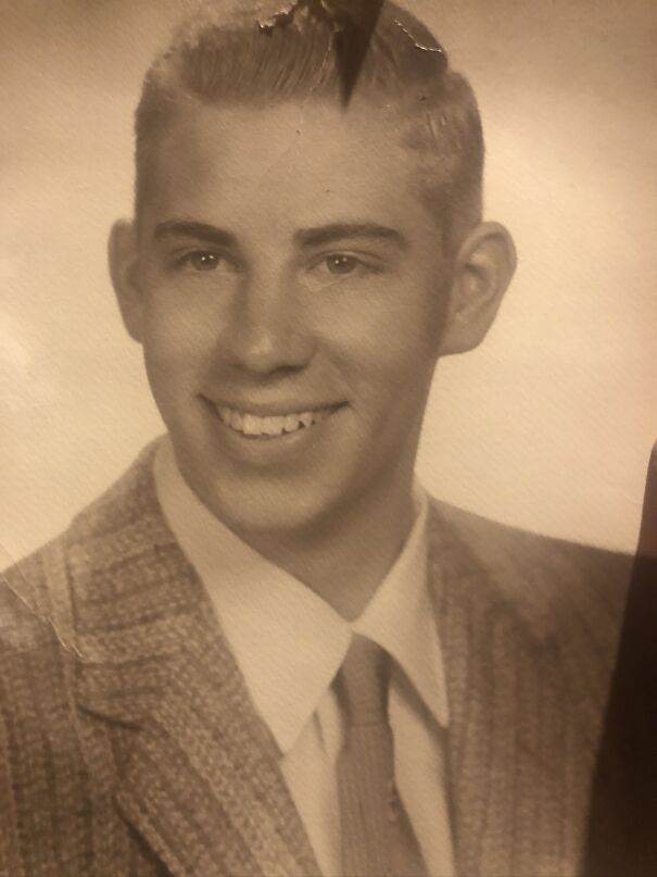 This Is My Amazing Daddy-O. Senior Pic, Class Of 1957!