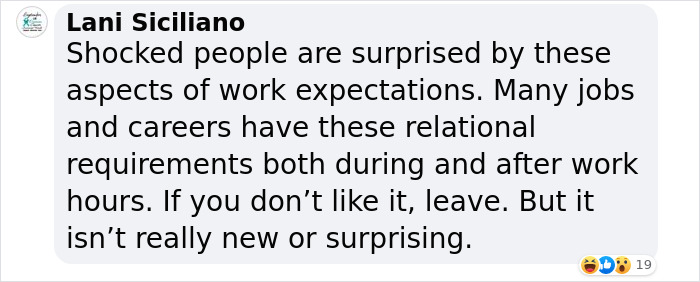 Company Threatens To Fire Employee If She Continues To Ignore Team Gatherings After Work, Sparks Debate On Work Culture Company Threatens To Fire Employee If She Continues To Ignore Team Gatherings After Work, Sparks Debate On Work Culture