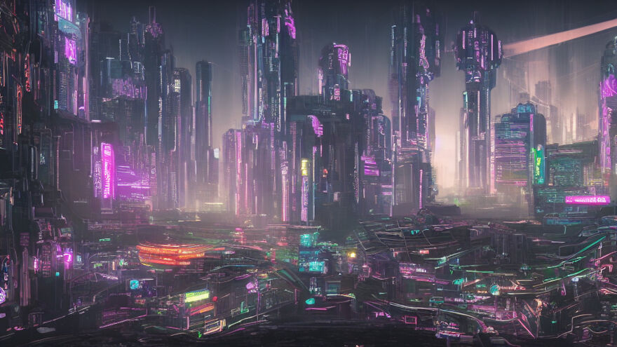 Cyberpunk Earth