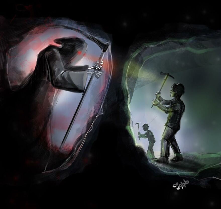 Iranian Artist Criticizes Modern Society With Thought-Provoking Illustrations (53 Pics)